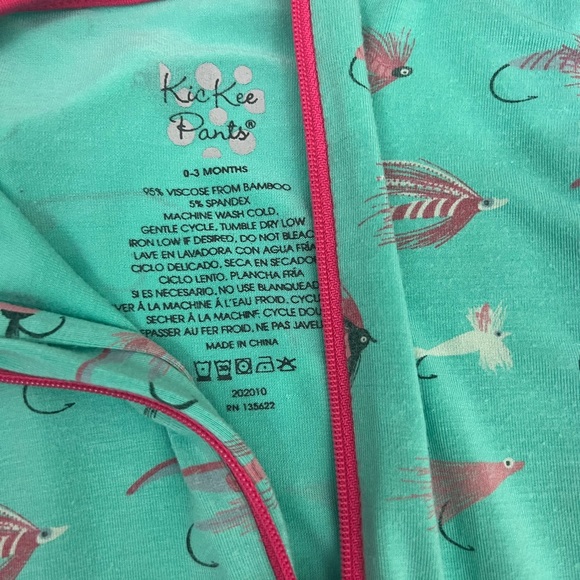 Kickee Pants Set of 2 0-3 Month Layette with Zip Closure - Picture 3 of 4